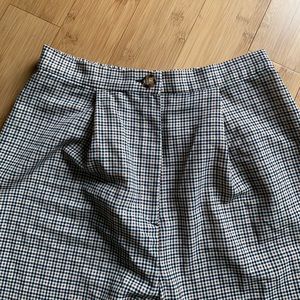 H&M women’s gingham trousers!